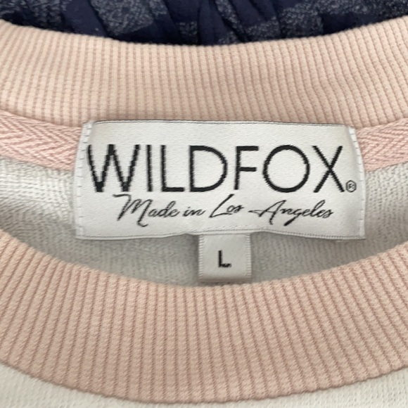 Wildfox EUC cropped sweatshirt - size L - Picture 3 of 6